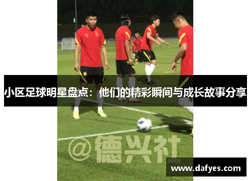 小区足球明星盘点：他们的精彩瞬间与成长故事分享